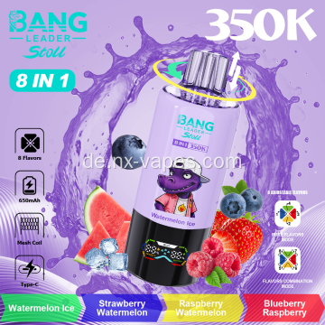 Bang Leader 350k Puffs 8in1 Einweg-Vaporizer